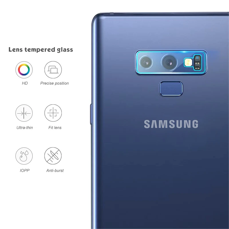 Защитное закаленное стекло для задней камеры Samsung Galaxy S9 A8 Plus 2018 A6S Защитная пленка