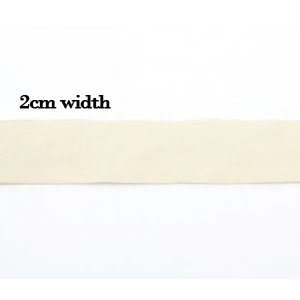 1cm-4cm15yards/S lot 40 s чистый натуральный хлопок тесьма/смещения связывания ленты/для Diy мешок, ремесленные проекты - Цвет: 2cm width