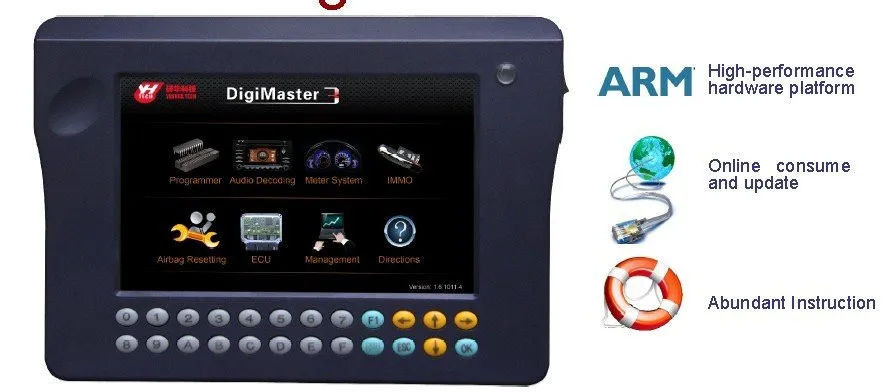 Корректор одометров Digimaster 3 3 Digimaster III одометр коррекции с 980 Жетоны одометр инструмент получить CAS4+ бесплатное программное обеспечение