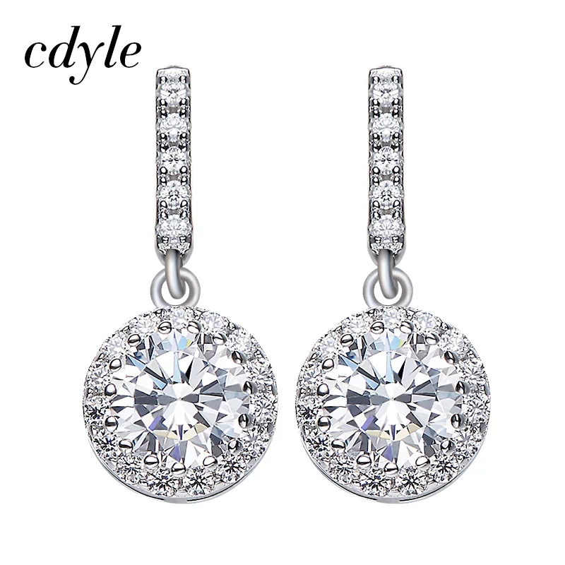 Женские серьги пусеты Cdyle модные из стерлингового серебра 925 пробы с