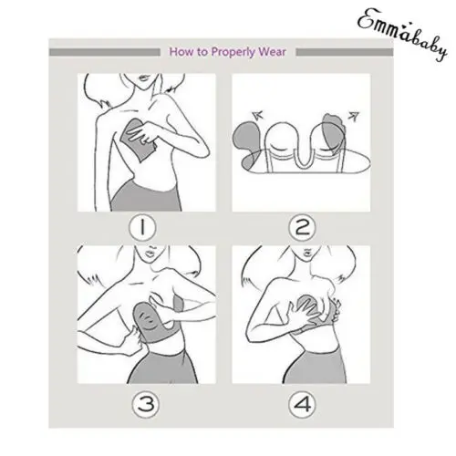 Женский бюстгальтер без бретелек незаметный силиконовый пуш-ап | Женская одежда