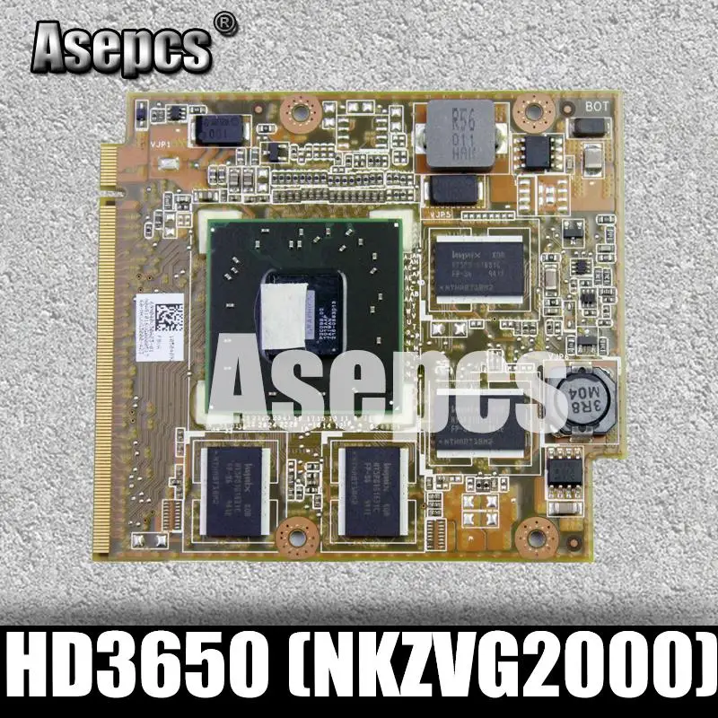 Asepcs мобильность Radeon HD3650 (NKZVG2000) DDR2 1024MB MXMII 128Bit VGA карта для For Asus F8VA F8SP | Компьютеры и