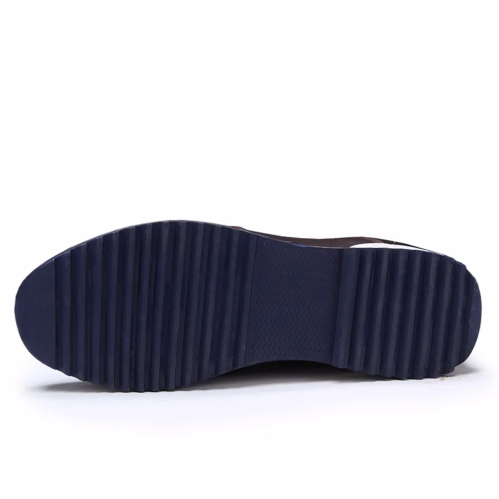 X8893 мужская повседневная обувь из натуральной телячьей кожи увеличивающая рост