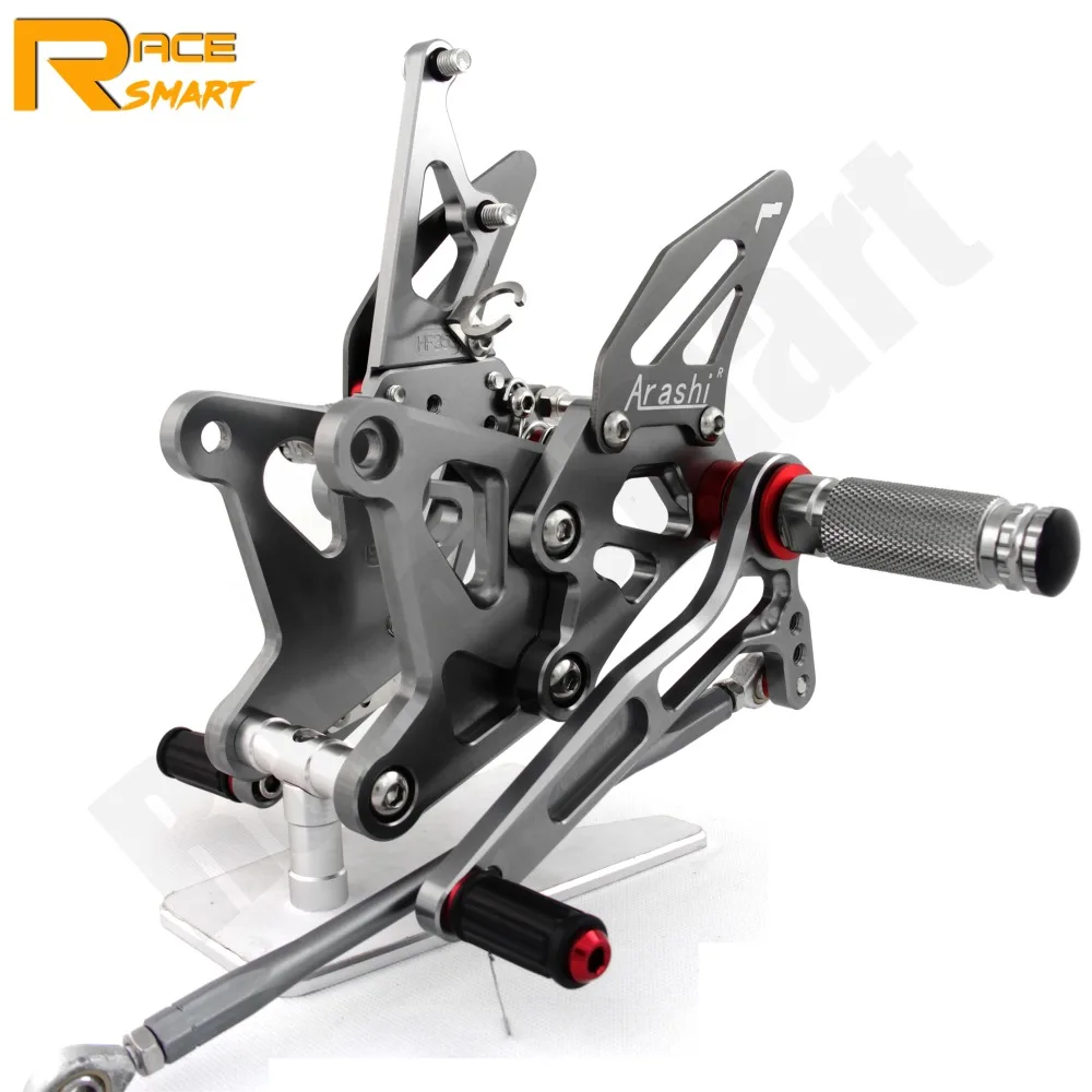 CNC Регулируемые задние ножки педали для KAWASAKI ZX6R ZX636 2005 2006 ZX 6R 636 аксессуары