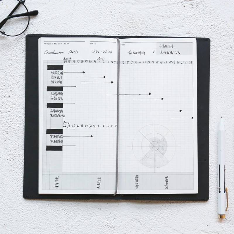 Ежедневник для путешествий с многоразовым наполнителем ежедневник