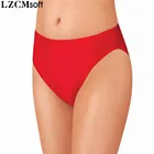 Женские пикантные танцевальные шорты LZCMsoft с высокой талией, черные шорты из спандекса и лайкры со средней талией для девочек, танцевальные трусы для балета