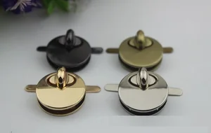 10 шт. золотые, бронзовые, серебряные, черные сумочки, металлические защелкивающиеся пряжки, кожаные кошельки, сумки на плечо, женские модные замки для сумок