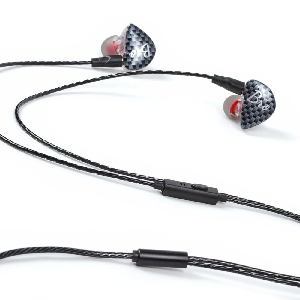 NICEHCK Bro наушники-вкладыши 1BA+ 1DD гибридные наушники HIFI DJ спортивные наушники для бега гарнитура вкладыши съемный отсоединяющийся кабель MMCX