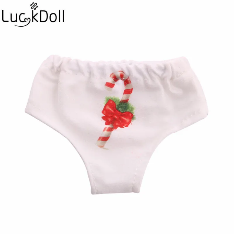 n47 Luckdoll Рождественская Кукла трикотаж+ трусики+ обувь подходит 18 дюймов американские кукольные аксессуары лучший подарок - Цвет: n47