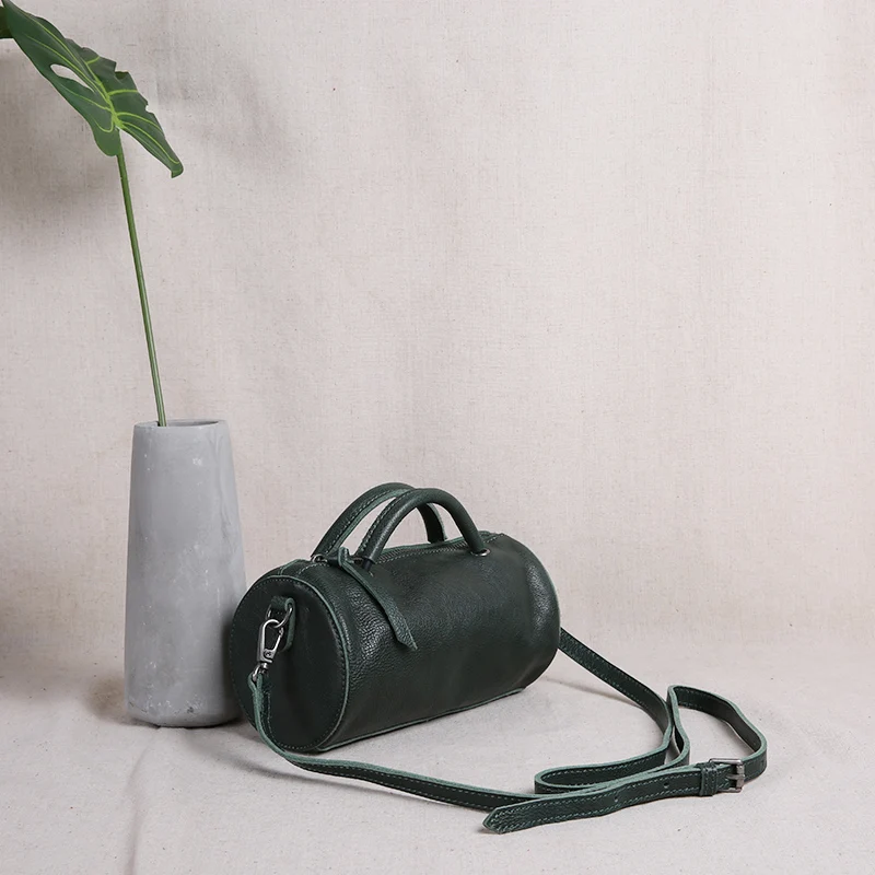 Винтажные женские сумочки из натуральной кожи наследия сумка котелок женская