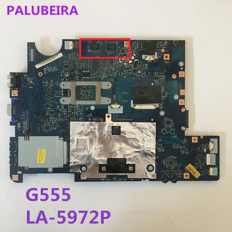 PALUBEIRA NAWA2 LA 5972P для lenovo G555 ноутбук Материнская плата ноутбука материнская с GPU