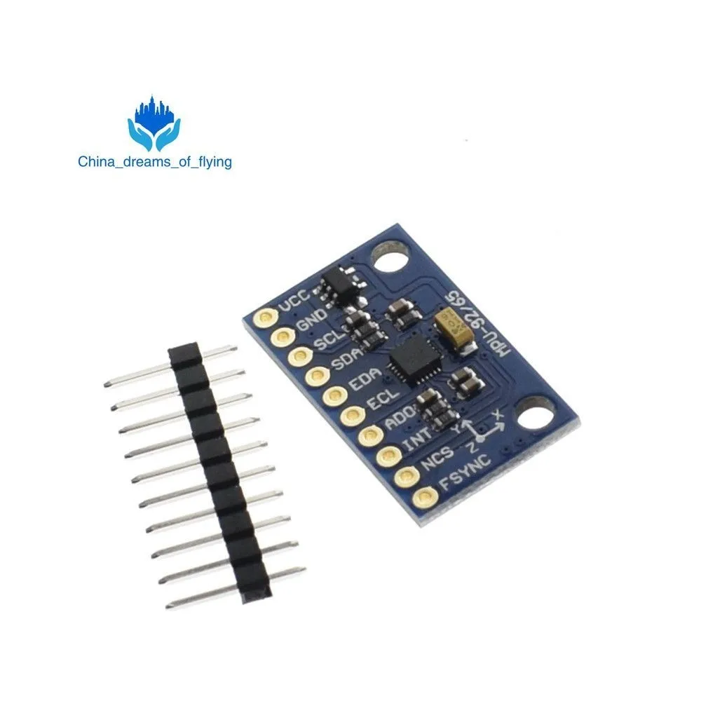 1 комплект SPI IIC/iec GY-9250 MPU 9250 MPU-9250 9-Axis Attitude+ гироскоп+ акселератор+ магнитометр Модуль датчика MPU9250 3-5 в питание