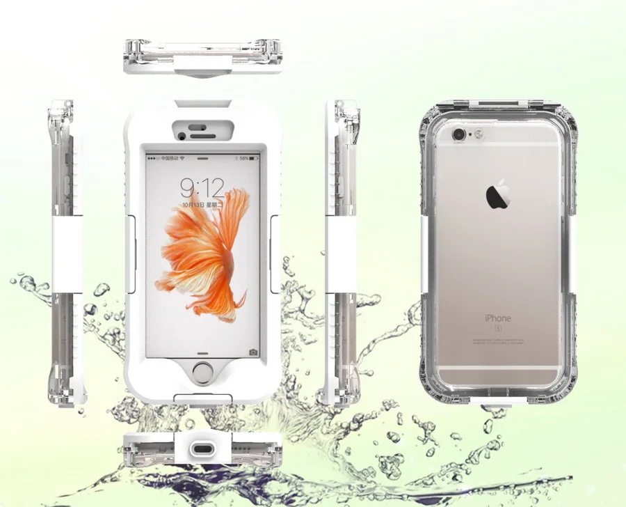 Чехол LANCASE для iPhone 6S IP68 100% подводный 5M Водонепроницаемый чехол 6 пластиковый