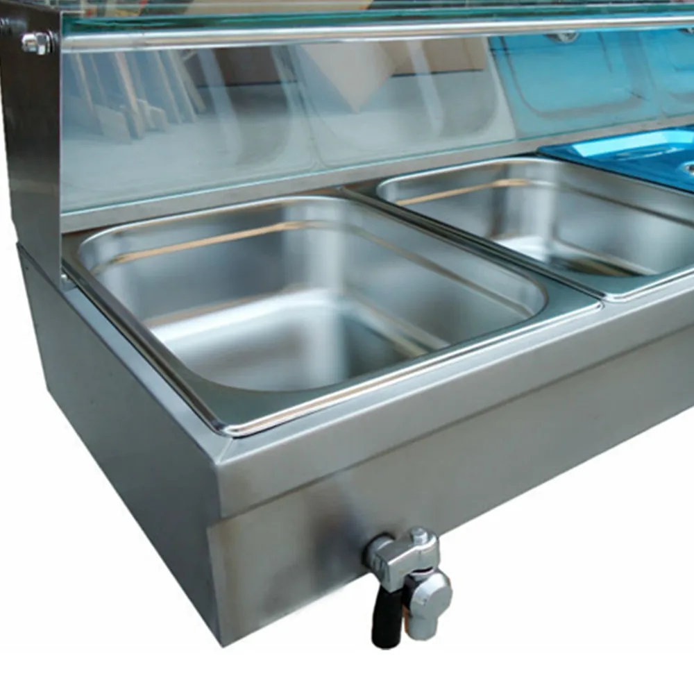 3*1/2 коммерческий Bain Marie подогреватели пищи Ресторан оборудование буфет|buffet