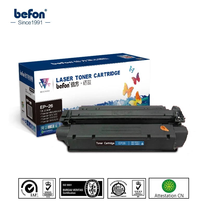 Сменные картриджи с тонером befon 26 сменных картриджей для CANON EP-26 ep26 LBP3200 3220 3112 MF3110