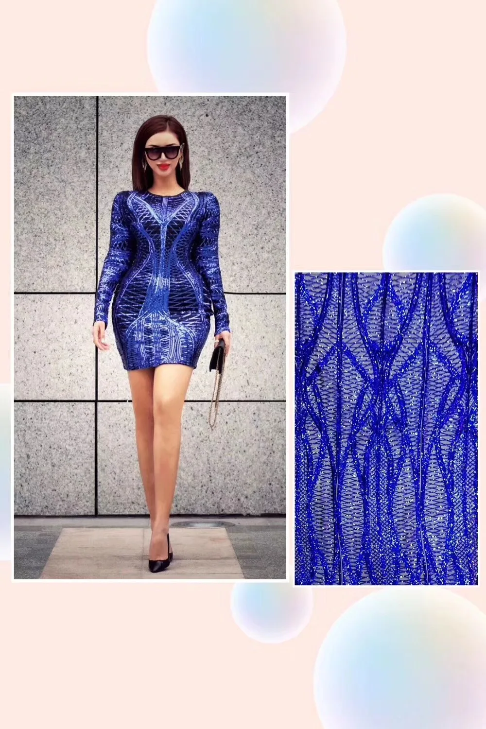 

glued glitter sequins lace fabric SUSIA18286 Hot selling African French net tulle Lace Fabric for party