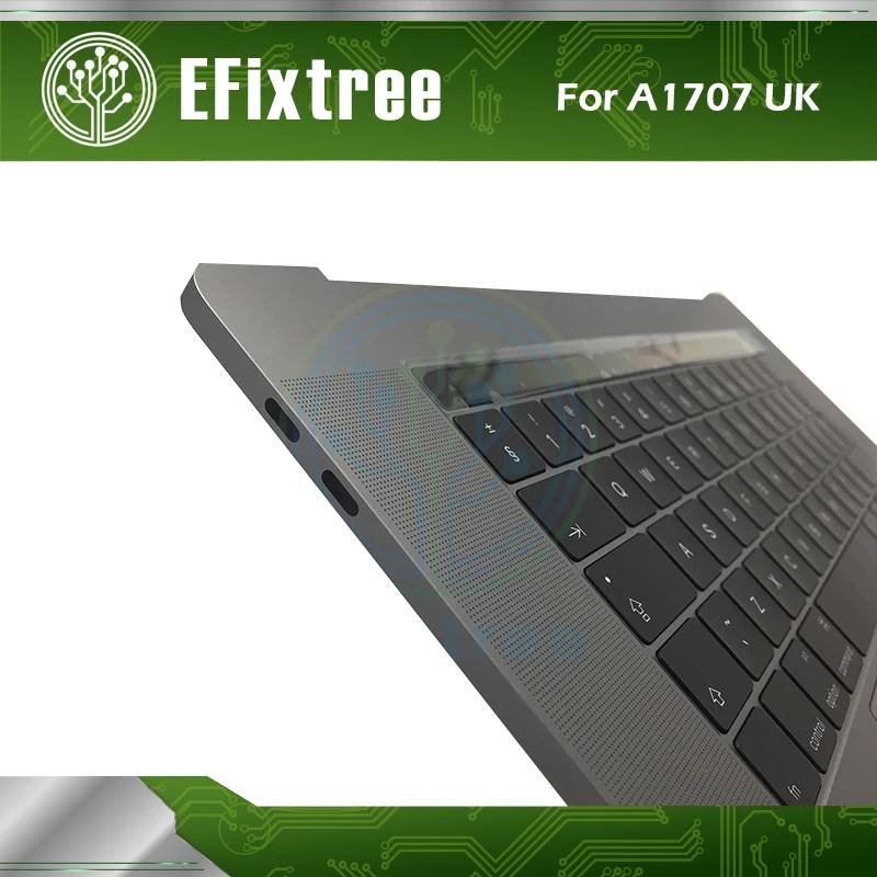 UK 2016 2017 Верхний Корпус в сборе для Macbook Pro 15 &quotA1707 Topcase с клавиатурой трекпад