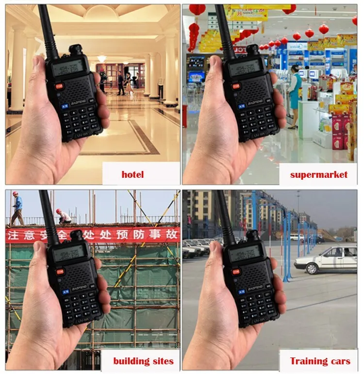 baofeng UV-5R Двухдиапазонная рация hf трансивер cb радио comunicador 128CH FM Портативное двухстороннее радио BAOFENG UV-5R