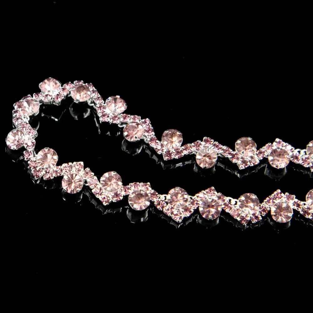 10 ярдов кристаллов Стразы отделка для искусственных бриллиантов цепочка
