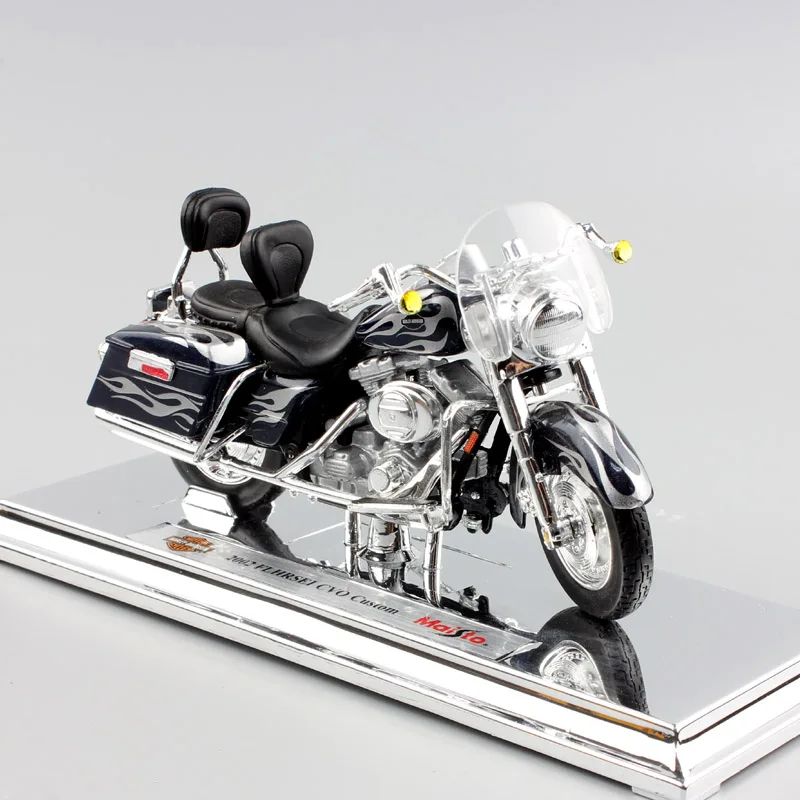 1/18 масштаб 2002 FLHRSEI CVO Custom cruamin Eagle Road King литье под давлением модельный мотоцикл уличный круизер велосипед игрушки реплики