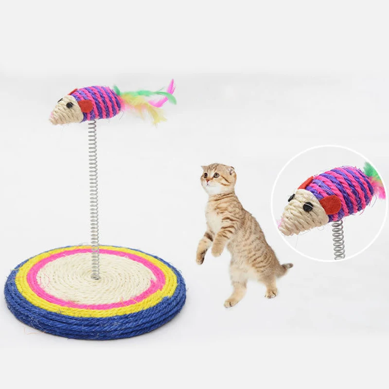 Забавная игрушка для кошек мышь игрушки кошка котенок Интерактивная эластичная