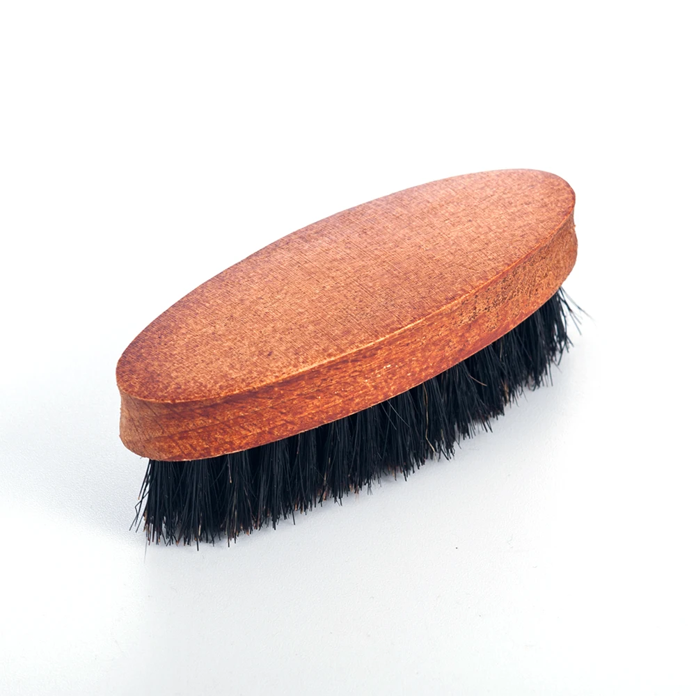8 см натуральная щетина кабана щетка для бороды мужчин бамбуковый массаж лица