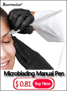 Microblading иглы тумана бровей Перманентный макияж 3D вышивка для татуировки ручная ручка татуировки чернила одноразовые безопасные здоровые инструменты