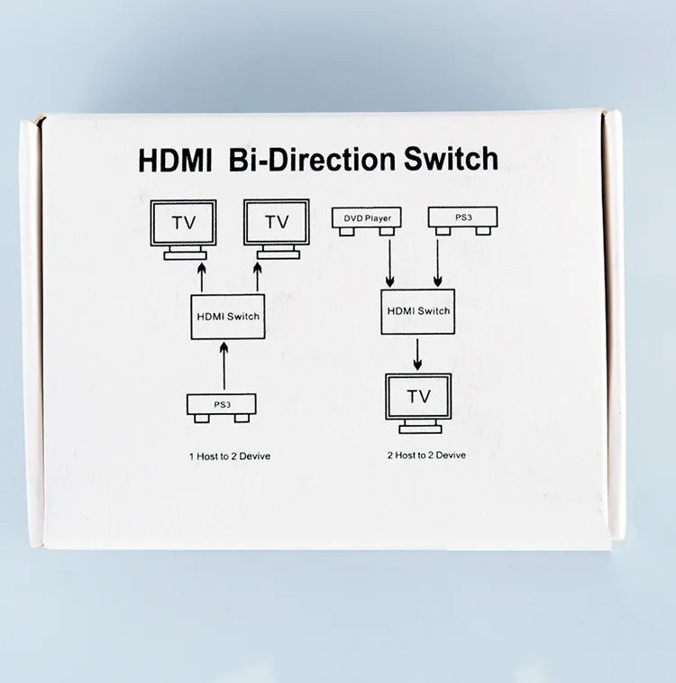 2 в 1 выход HDMI 0 двунаправленный умный переключатель Ultra HD 4 K Переключатель