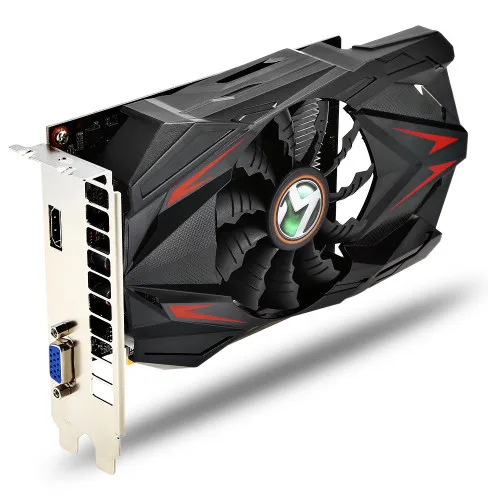Maxsun MS-gt1030v Графика карта GeForce gt1030 2 ГБ 64bit GDDR5 pci-e 3.0 HDMI/VGA 384 cudr core 6000 мГц Поддержка