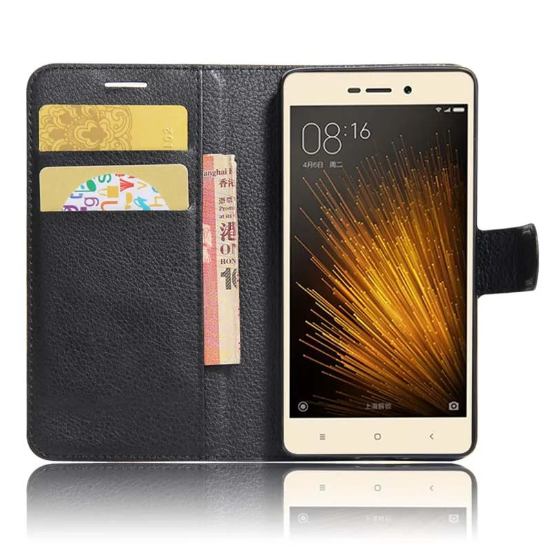 Ymnlcx кошелек кожаный чехол для телефона Xiaomi Redmi 3x сзади противоударный мобильный
