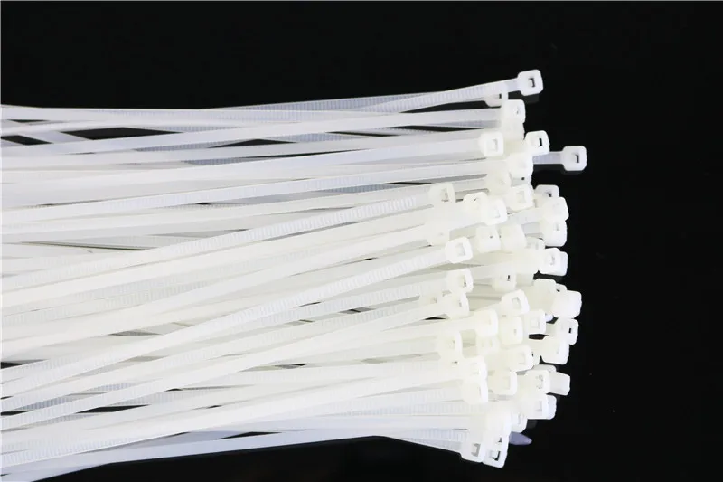 

Free shipping 50PCS Plastic Nylon Cable Ties,Wire Zip Tie Self-locking 4*100 4*150 4*200 4*250 4*300mm