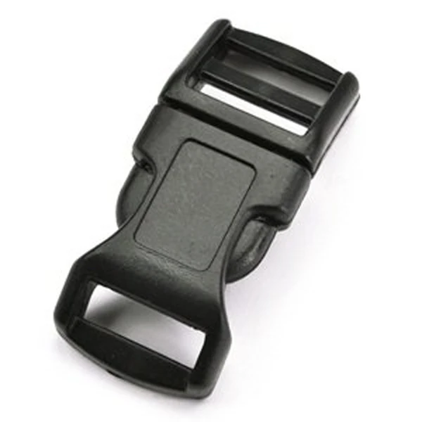 Новое Прибытие 10 Шт./пакет Черный Контурные Сторона Выпуска Пластиковые Пряжки