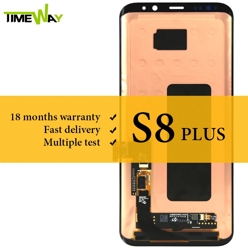 6.2 Inch For Samsung S8 Plus LCD Dispaly Super AMOLED With Touch Screen Assembly G955 | Мобильные телефоны и аксессуары