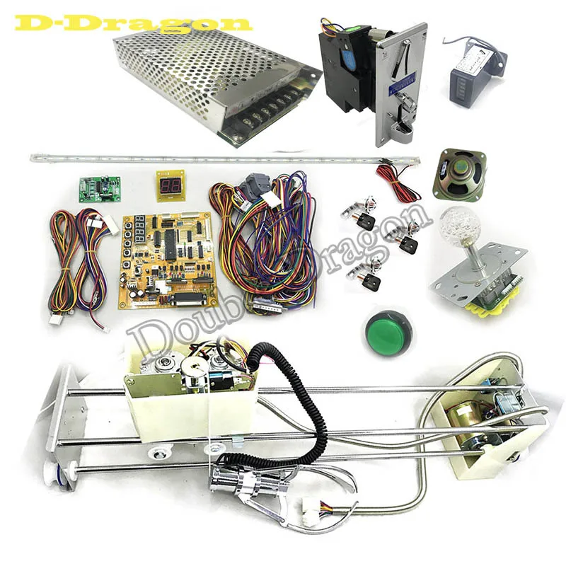 Regular Quality DIY Роскошный плюшевый кран игровой автомат набор коготь кран игра PCB доска фон Музыка английский дисплей Счетный датчик джойстик - Цвет: Regular Quality