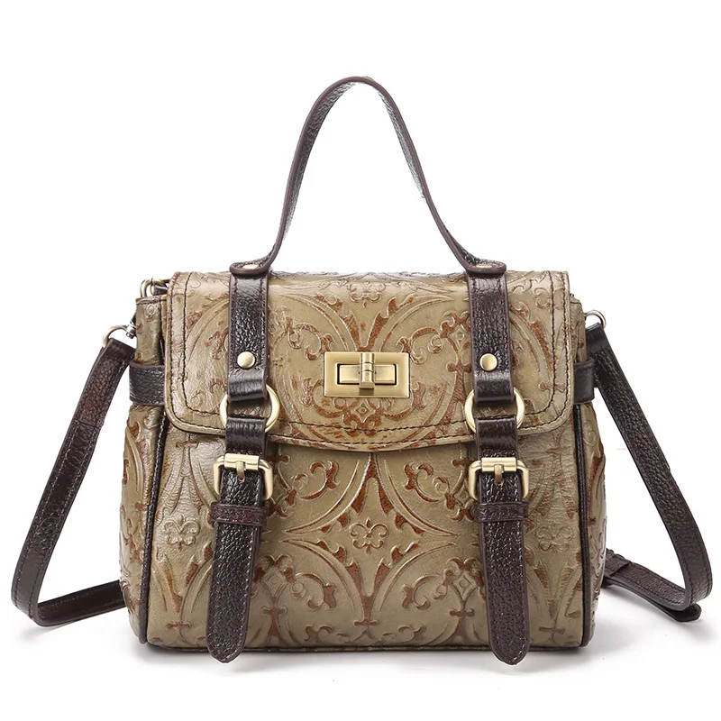 EUMOAN брендовая новая кожаная Модная Ковбойская сумка через плечо элегантная