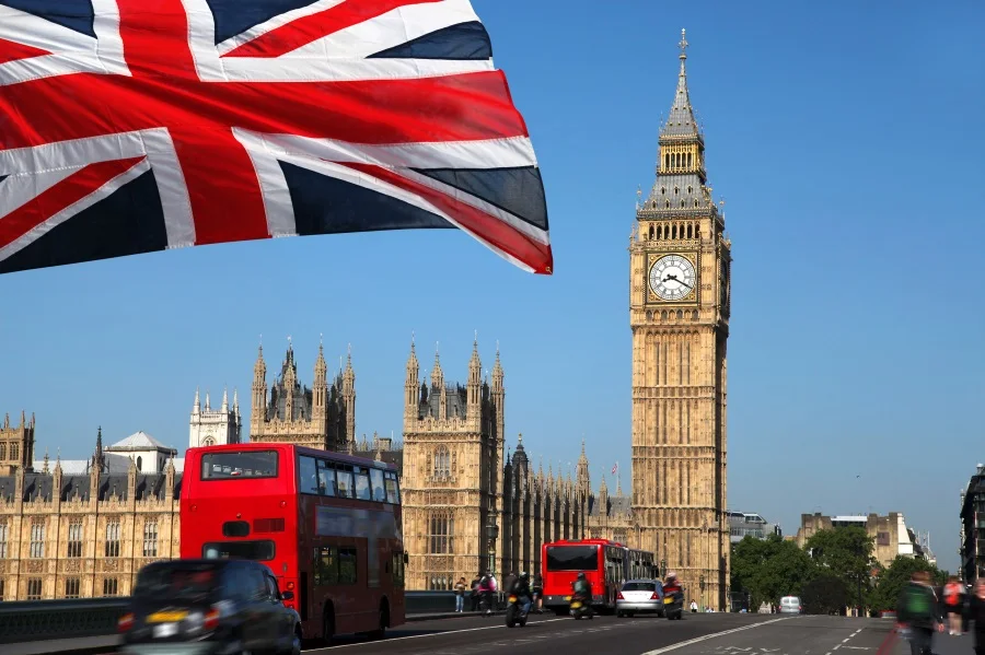 Laeacco London Street Big Ben Scenic Landmark Portrait Photography Background Customized Photographic Backdrops For Photo Studio |
