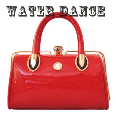 2017 последняя мода скелет кристалл алмаза лакированной кожи дамы вечерняя