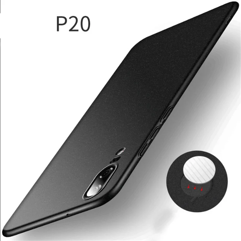 For Huawei P20 Case Matte Original AIXUAN Pro Lite Nova 3E Metal Plastic Magnetic Car Holder Cover P10 | Мобильные телефоны и