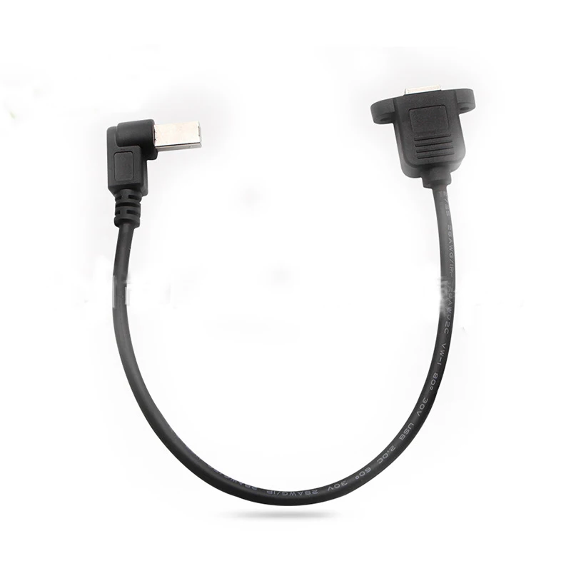 0 5 м 1 USB 2 локоть B штекер к гнезду тип розетка панель принтера монтажный