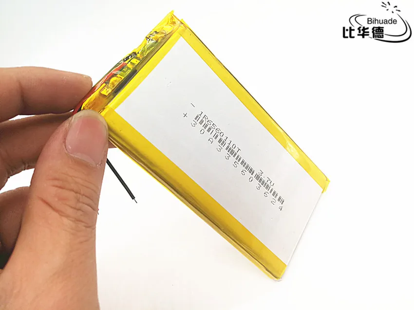 3 7 V 5000 mAh 6560110 полимерная перезаряжаемая литиевая батарея для GPS планшетного