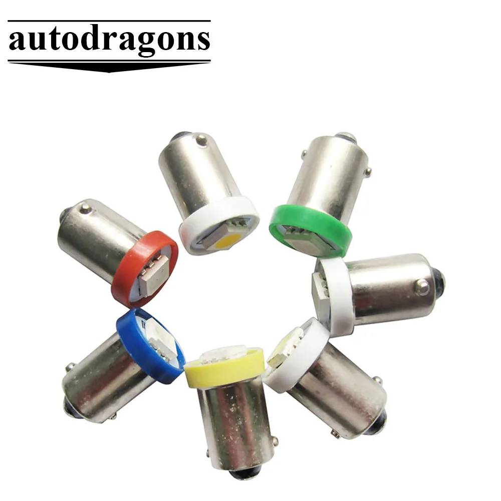 Светодиодные лампы autodragon Ba9s 44 47 со штыковым флиппером 6 3 В|Передние LED-фары для