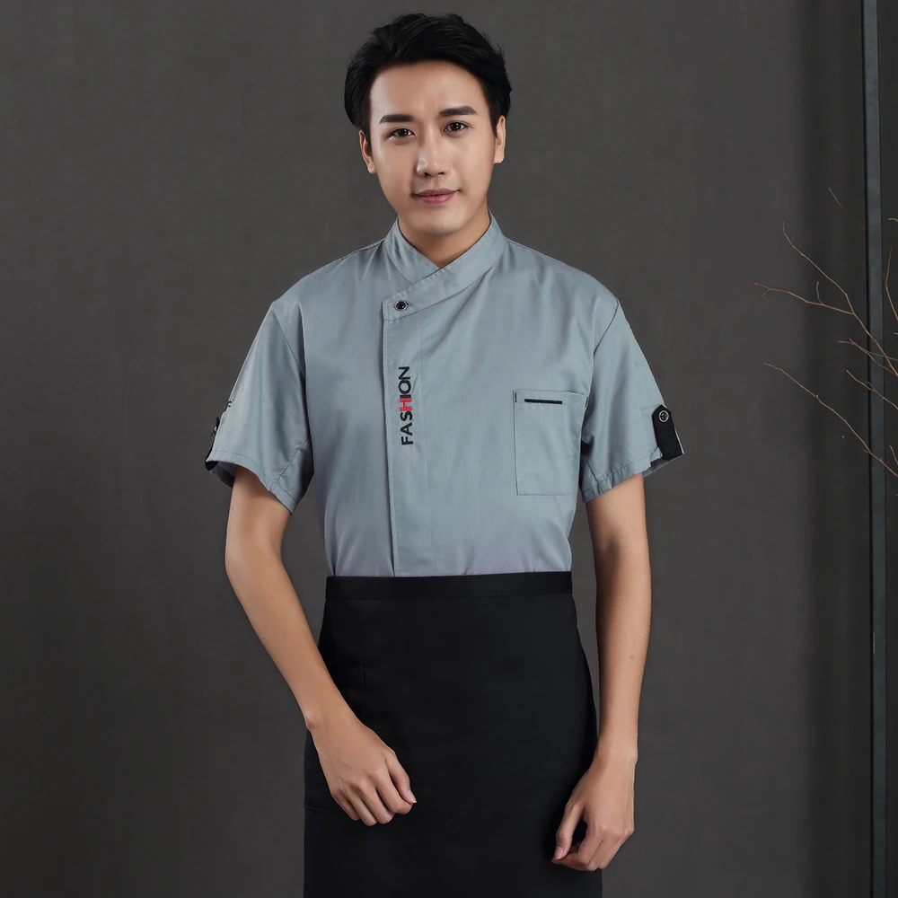 Пищевая служба унисекс форма повара ресторана рабочая одежда для мужчин