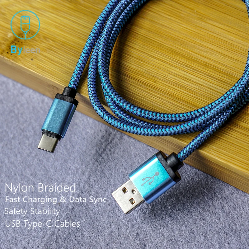 0 25 м/1 м короткий Плетеный usb-кабель типа C для быстрой зарядки Xiaomi Mi8 Moto Z Z2 Play Z3 Philips