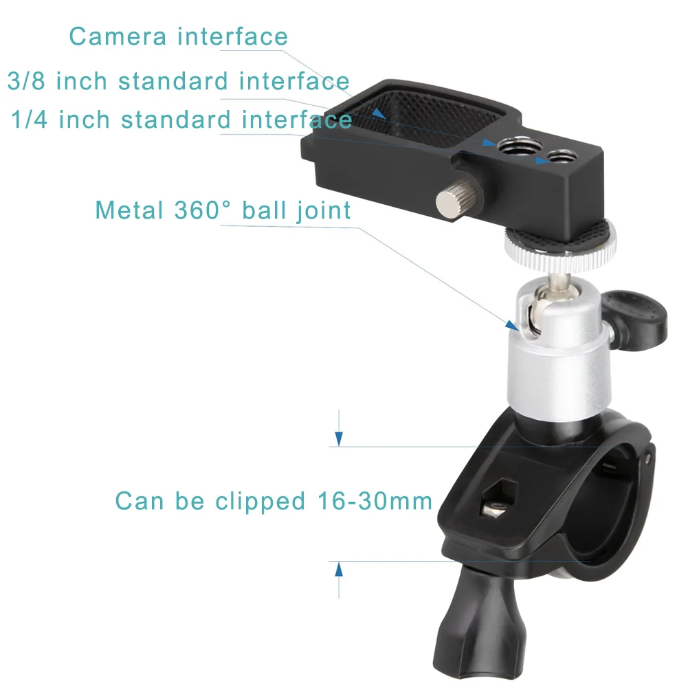 Держатель для велосипедной ручки кронштейн велосипеда зажим DJI Osmo Pocket Camera Gimbal F
