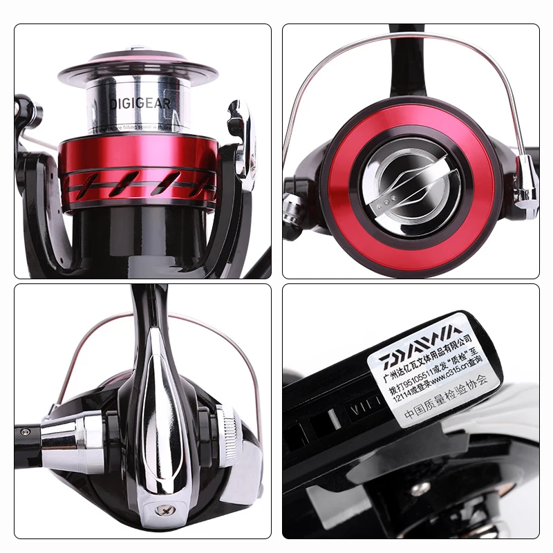 Daiwa SWEEPFIRE 2B CS Спиннинг рыболовная Катушка 1500 5000 Серия с металлическая шпуля