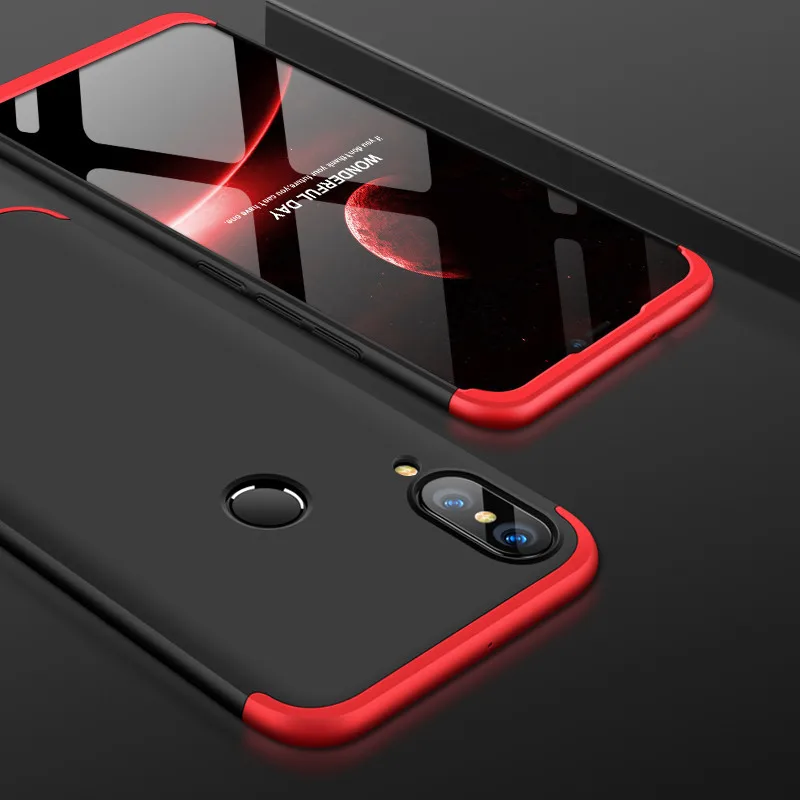 Case for huawei Nova 3 case IN 1 360 Protection Slim Armor Matte Hard PC Cover Nova3 Fundas Coque | Мобильные телефоны и