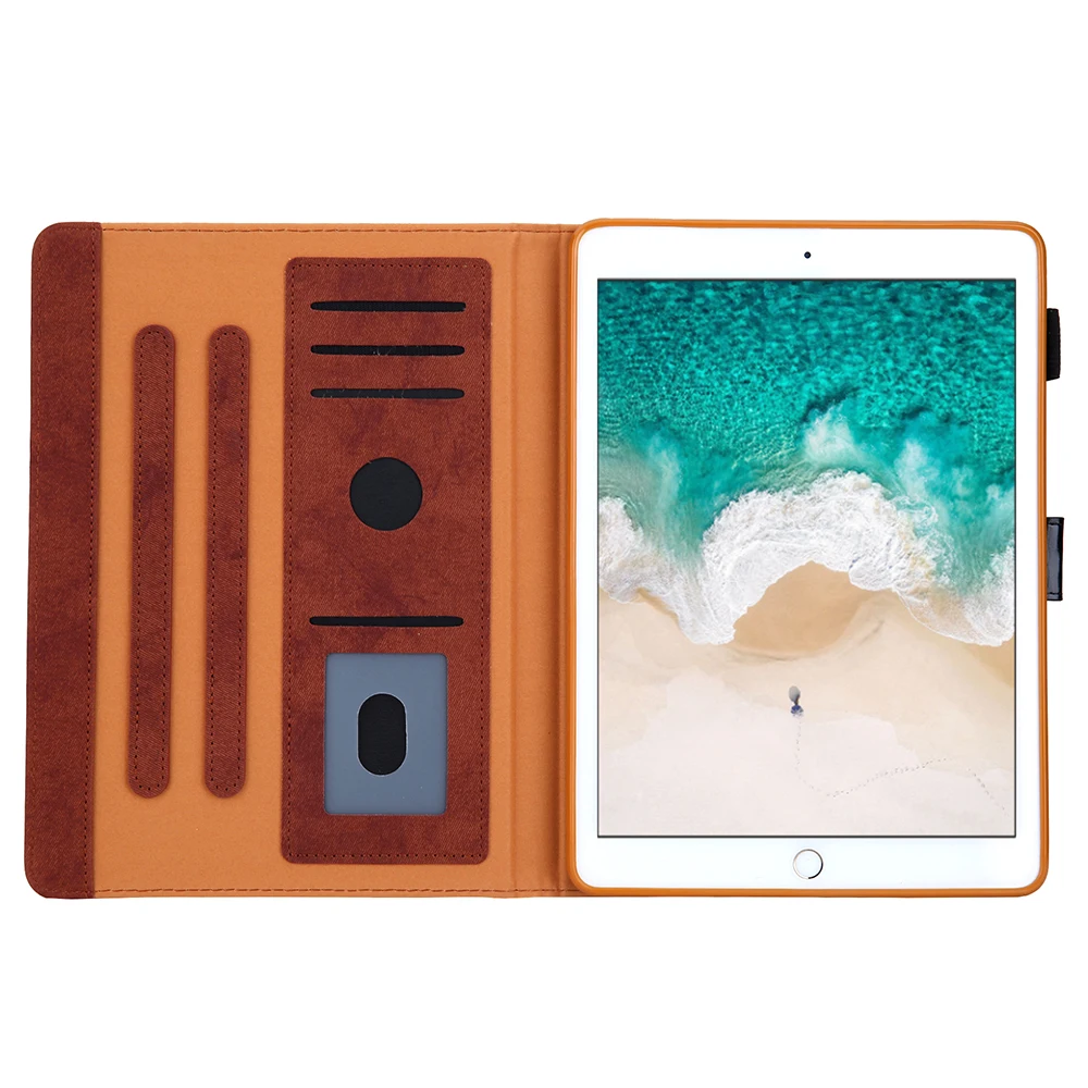 Чехол подставка из искусственной кожи для Apple iPad air 2 Pro 9 7 дюйма 2017 2018 флип чехол
