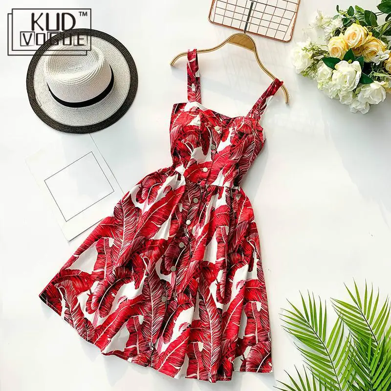 Boho Тропическое Сексуальное цветочное пляжное платье 2019 летнее однобортное без