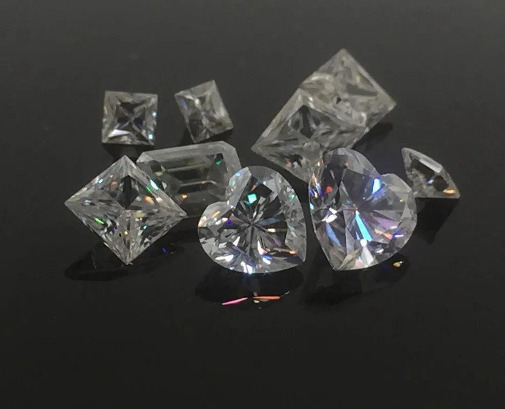 GIGAJEWE сердце огранка 2.0ct карат DEF белый цвет Муассанит Свободный Камень VVS1 отличная резка класс тест положительная лаборатория