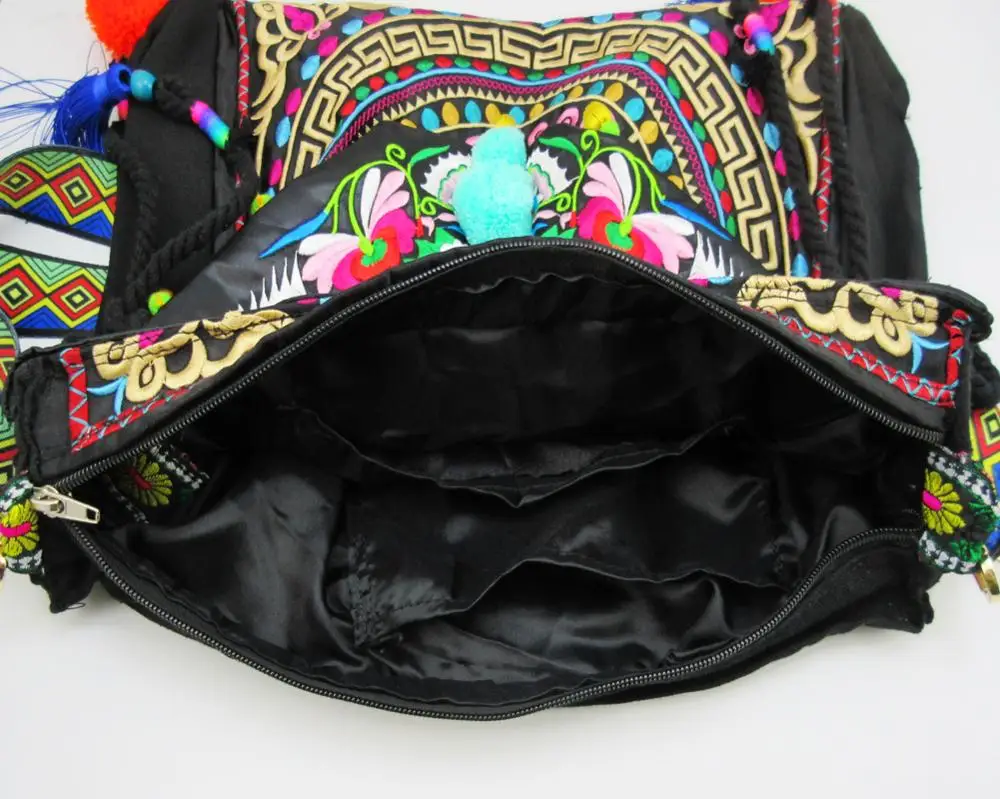 Винтажная Hmong Этническая тайская индийская сумка на плечо в стиле бохо 2 варианта